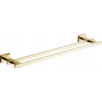 Mexen Arno dvojitý věšák na ručníky, zlatý - 7020725-50 Věšáky a police na ručníky