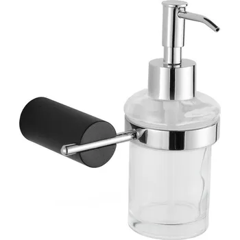 Dávkovač mýdla Mexen Aron dávkovač mýdla, černý/chróm - 70881388-07 Dávkovače tekutého mýdla
