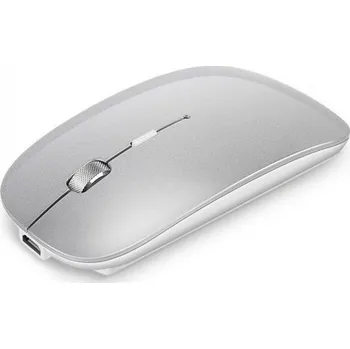 Myš Bluetooth bezdrátová myš - stříbrná