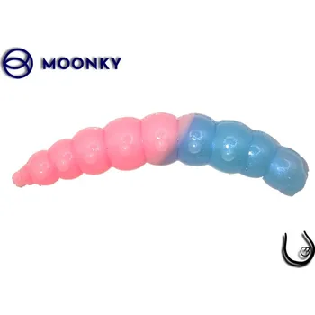 Umělá nástraha Moonky SWEET BIG 46mm DC01 Pink Bubblegum / Ultra Blue
