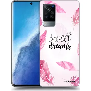 Pouzdro na mobilní telefon Picasee silikonový černý obal pro Vivo X60 Pro 5G - Sladké sny