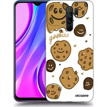 Pouzdro na mobilní telefon Picasee silikonový černý obal pro Xiaomi Redmi 9 - Gookies