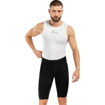 Cyklistické kalhoty SIROKO Pánské cyklistické kraťasy s vložkou Core Ridge Černá XL ČERNÁ