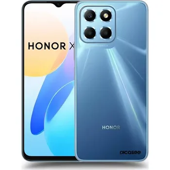 Pouzdro na mobilní telefon Picasee silikonový černý obal pro Honor X6 - Cream