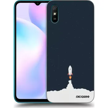 Pouzdro na mobilní telefon Picasee silikonový černý obal pro Xiaomi Redmi 9AT - Astronaut 2