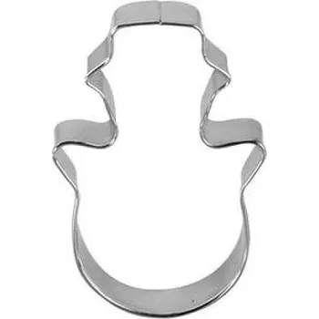 Vykrajovátko TORO VYKRAJOVÁTKA NA CUKROVÍ-SNĚHULÁK,5CM,STŘÍBRNÁ