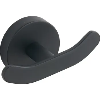 Držák na ručník Mexen Loft dvojitý háček na ručníky, černý - 7012635-70 Háčky