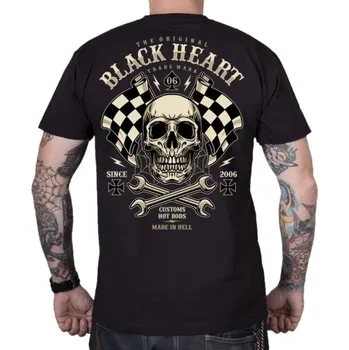 Pánské tričko tričko street pánské - STARTER - BLACK HEART - 7610 - L