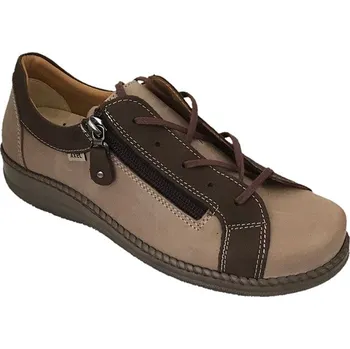 Dámská zdravotní obuv Dámské polobotky De-plus DE-AX-1814, béžovo hnědé 42