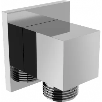 Mexen Cube nástěnné přípojení, chrom - 79340-00 Úhlové spoje