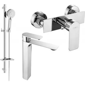 Vodovodní baterie Mexen Alexa DQ40 sprchová sada, chrom - 71214DQ40-00 Bateriové soupravy