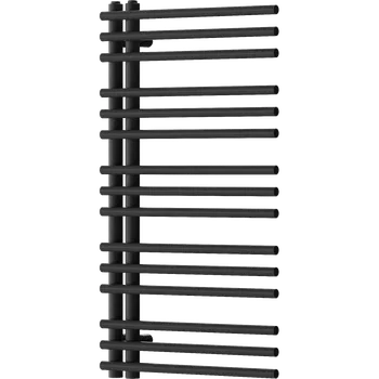 Radiátor Mexen Neptun koupelnový radiátor 900 x 500 mm, 369 W, černý - W101-0900-500-00-70 Koupelnové radiátory