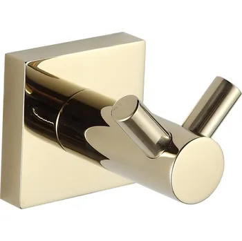 Mexen dvojitý háček na ručník, zlatý - 7081835-50 Háčky