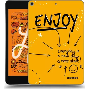 Pouzdro na mobilní telefon Picasee silikonový průhledný obal pro Apple iPad mini 2019 (5. gen) - Enjoy