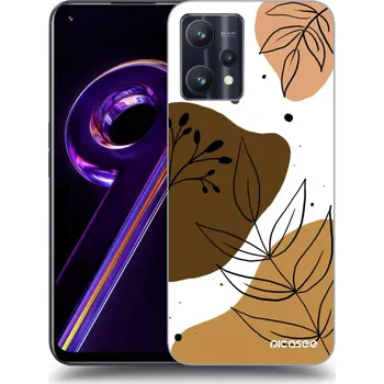 Pouzdro na mobilní telefon Picasee silikonový průhledný obal pro Realme 9 Pro 5G - Boho style