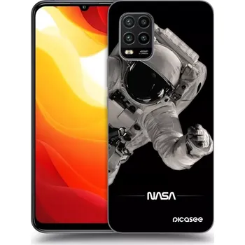 Pouzdro na mobilní telefon Picasee silikonový černý obal pro Xiaomi Mi 10 Lite - Astronaut Big