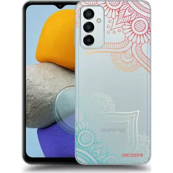 Pouzdro na mobilní telefon Picasee silikonový průhledný obal pro Samsung Galaxy M23 5G - Květinový vzor