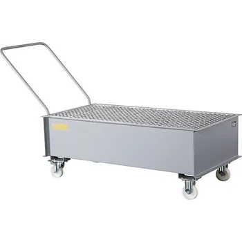 Pojízdná kovová záchytná jímka