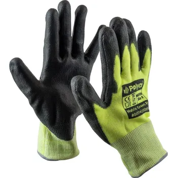 Pracovní rukavice Protiprůřezové rukavice Matrix Green PU, vel. 7