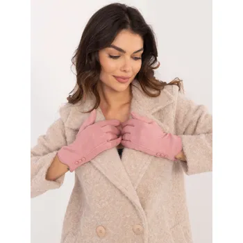 Čepice Rukavice AT RK 239503.31 světle růžové S/M