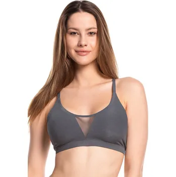 Dámský top L-POL5019TP-03 šedá XL