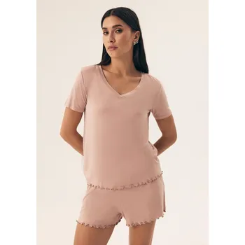 Pánské pyžamo Dámské pyžamo Henderson 42679-08X Starorůžová1 XL