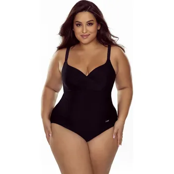 Dámské plavky Dámské jednodílné plavky SONIA-G-C černé, VELIKOST DVOUDÍLNÉ PLAVKY 46B/3XL