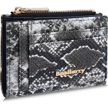 Peněženka Baellerry dámská malá peněženka Hadí kůže Černá