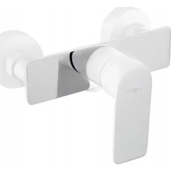 Vodovodní baterie Mexen Alfa sprchová baterie, bílá/chrom - 745740-02 Sprchové baterie