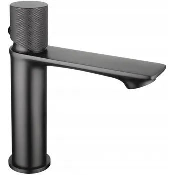 Vodovodní baterie Mexen Royo One umyvadlová baterie, grafit - 72201-66 Umyvadlové baterie