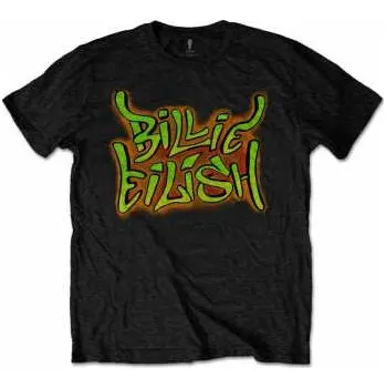 Merch Billie Eilish: Dětské Tričko Graffiti 7-8 let