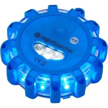 Svítilna Nightsearcher PULSAR výstražný LED blikač, modrý
