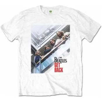 Pánské oblečení Merch The Beatles: Tričko Get Back Plakát S (203841)