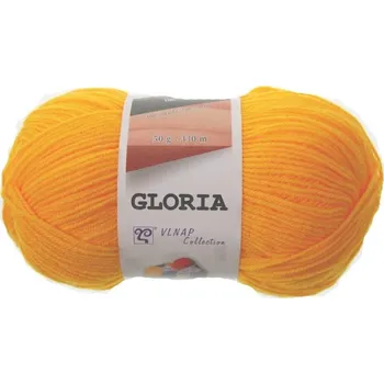 Příze Gloria 54460 - Šafránově žlutá
