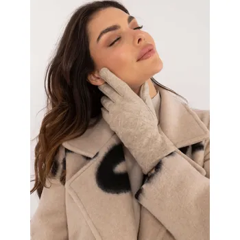 Čepice Rukavice AT RK 23901.22 béžové L/XL