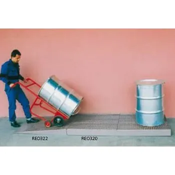 jímka Nízká záchytná kovová jímka