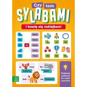 Czytam sylabami i bawię się naklejkami - Agnieszka Bator