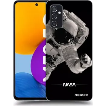 Pouzdro na mobilní telefon Picasee silikonový průhledný obal pro Samsung Galaxy M52 5G - Astronaut Big