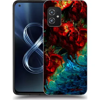 Pouzdro na mobilní telefon Picasee silikonový průhledný obal pro Asus Zenfone 8 ZS590KS - Universe