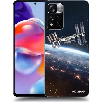 Pouzdro na mobilní telefon Picasee silikonový průhledný obal pro Xiaomi Redmi Note 11 Pro+ 5G - Station