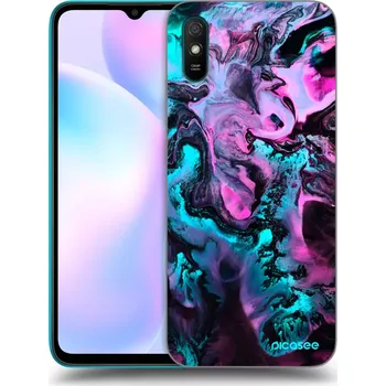 Pouzdro na mobilní telefon Picasee silikonový průhledný obal pro Xiaomi Redmi 9AT - Lean