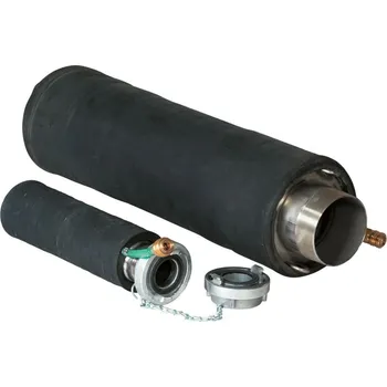 Kanalizační potrubí Kanalizační uzávěra s velkým průtokem, pro průměr potrubí 15 cm