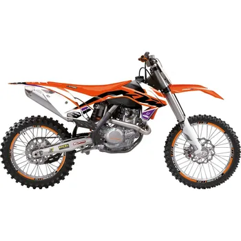 Samolepicí dekorace na vozidlo BLACKBIRD sada samolepek (dýhy) KTM SX/SX-F 13-15, EXC/EXC-F 14-16, DREAM 5Vchrom EFX barva oranžová černá (BLACKBIRD sada samolepek (dýhy) KTM SX/SX-F 13-15, EXC/EXC-F 14-16, DREAM 5Vchrom EFX barva oranžová černá)