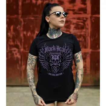 Dámské tričko tričko street dámské - NEW GLORY - BLACK HEART - 18893