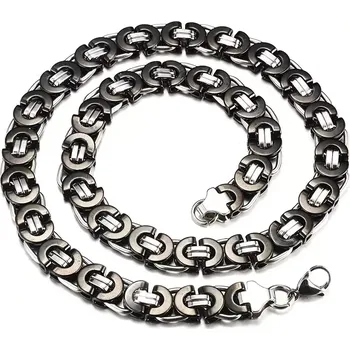 Náhrdelník Řetízek z chirurgické oceli Dangerous- 10 mm - Délka 50 cm