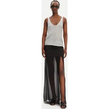 Dámský svetr PINKO Svetr Noha 105148 A2LO Šedá Regular Fit M