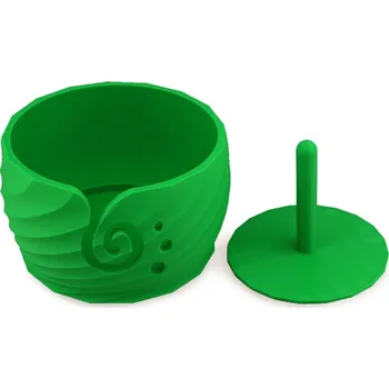 Organizér galanterie Pro Háčkování Sada miska s nástavcem OPTIK XL Zelená