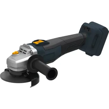 úhlová bruska Aku bezdrátová, bezuhlíková, úhlová, kotoučová bruska, 125 mm, s regulací otáček, 3.000 až 9.000 ot./min., 18V li-lon, bez baterie a nabíječky, bateriová platforma MAXXPACK BATAVIA (BATAVIA)