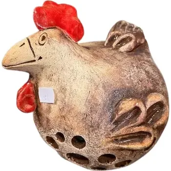 Svícen Keramika - Slepice 2 svícen