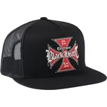 kšiltovka BLACK HEART - CROSS 1